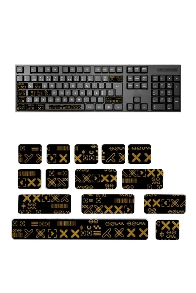 silabor Klavye Tape Kaymaz Bant Sticker Tün Modeller için uygun ürün görseli