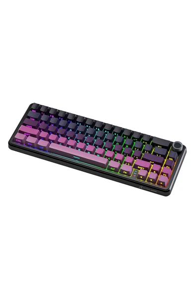 silabor Attack Shark X66 Kablosuz Mekanik Klavye Side Printed PBT Keycaps - 5
