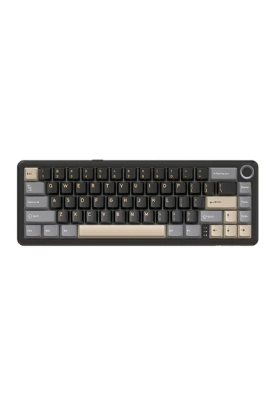 silabor Attack Shark X66 Kablosuz Mekanik Klavye Side Printed PBT Keycaps