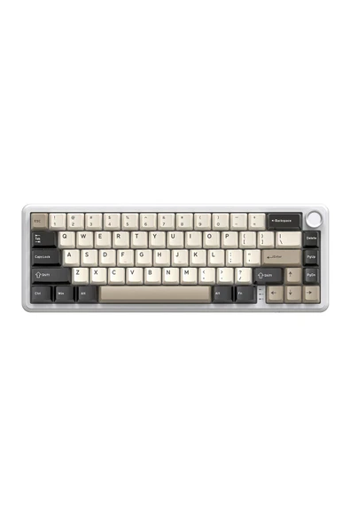 silabor Attack Shark X66 Kablosuz Mekanik Klavye Side Printed PBT Keycaps