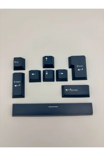 silabor 9 Tuş Keycaps PBT Tuş Takımı Mekanik Klavye Oyuncu Klavyesi Klavye Aksesuar ürün görseli