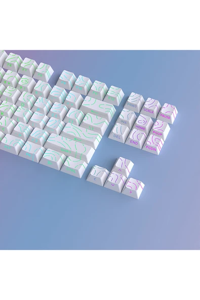 silabor 87 Tuş Counter line Keycaps (Yeni Nesil Tuş Takımı) - Resim 2