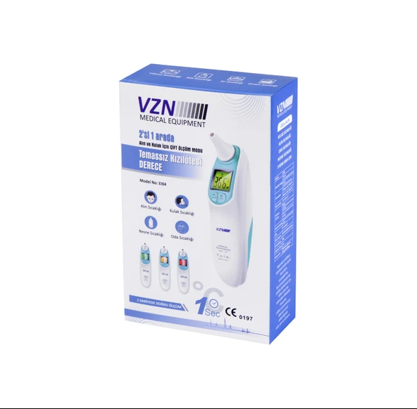 VZN 2'Sİ 1 ARADA KULAKTAN VE TEMASSIZ ATEŞ ÖLÇER EI04