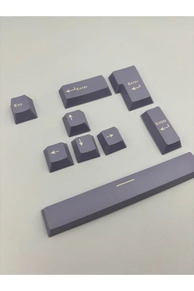 silabor 9 Tuş Keycaps PBT Tuş Takımı Mekanik Klavye Oyuncu Klavyesi Klavye Aksesuar