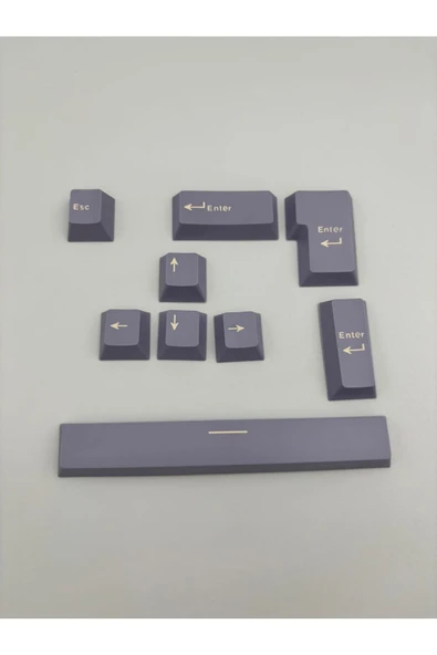 silabor 9 Tuş Keycaps PBT Tuş Takımı Mekanik Klavye Oyuncu Klavyesi Klavye Aksesuar - 2