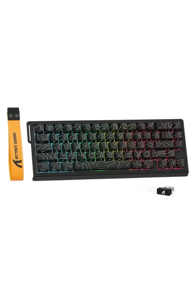 silabor X68PRO HE Wireless Kablosuz Rapid Trigger Snap Tap Hall Efect Keyboard Magnetic Switch - 5