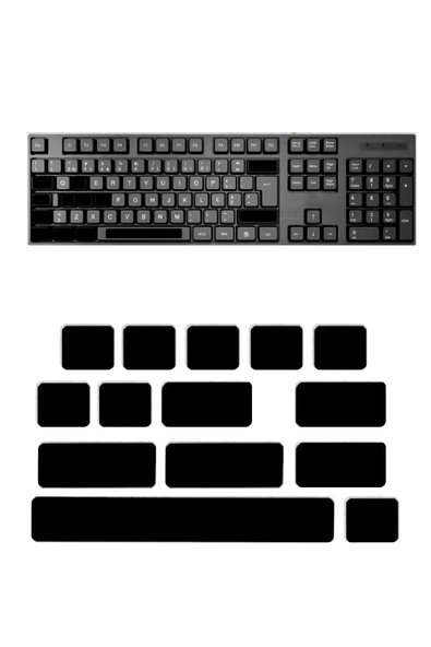 silabor Klavye Tape Kaymaz Bant Sticker Tün Modeller için uygun ürün görseli