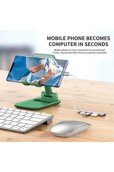 silabor Type-c Usb Çoğaltıcı Usb Hub Otg Usb Çoklayıcı Type C - 8