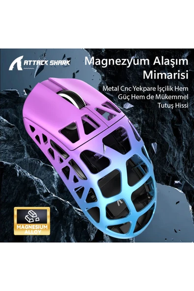 silabor Attack Shark R3 Magnezyum 8k Hz - 4