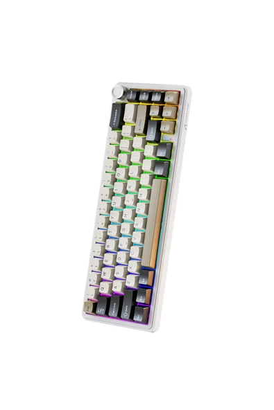 silabor Attack Shark X66 Kablosuz Mekanik Klavye Side Printed PBT Keycaps - 3