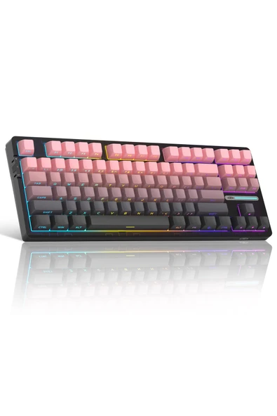 silabor Magegee Light87 Hot-swappable Kablosuz Win/mac Uyumlu Custom Klavye Hall Effect ürün görseli