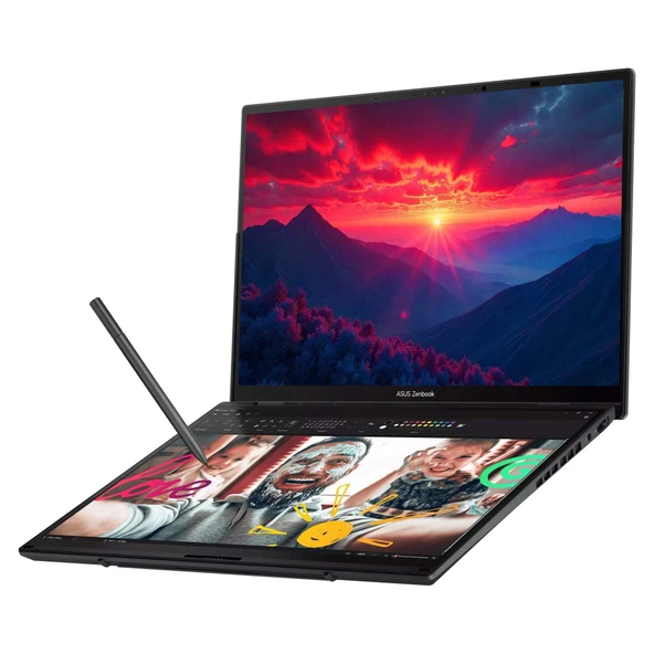 ASUS Zenbook Duo UX8406MA-DS00TT Ultra7 155H 16GB 1TBSSD 14" WUXGA Touch W11H Dizüstü Bilgisayar - 3