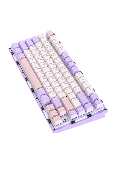 silabor Attack Shark X75 Full Kablosuz Mekanik Klavye - Alüminyum Gövde, RGB Aydınlatma ve Yüksek Performans - 6