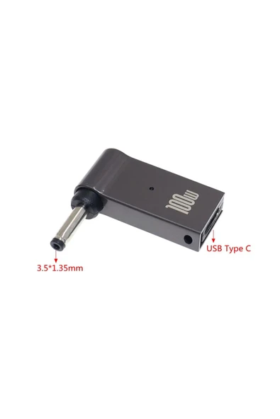 silabor 100 W USB Tip C Hızlı şarj adaptörü fiş konnektörü Evrensel USB C laptop Dönüştürücü 35x135