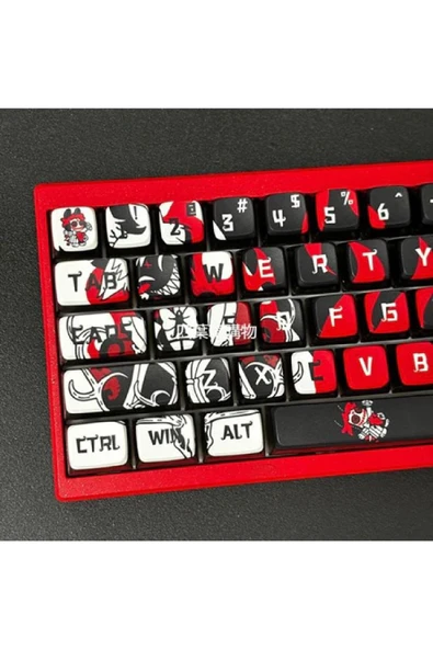 silabor Keycaps Tuş Takımı Mekanik Klavye Tuş Takımı Gamer PBT - 4