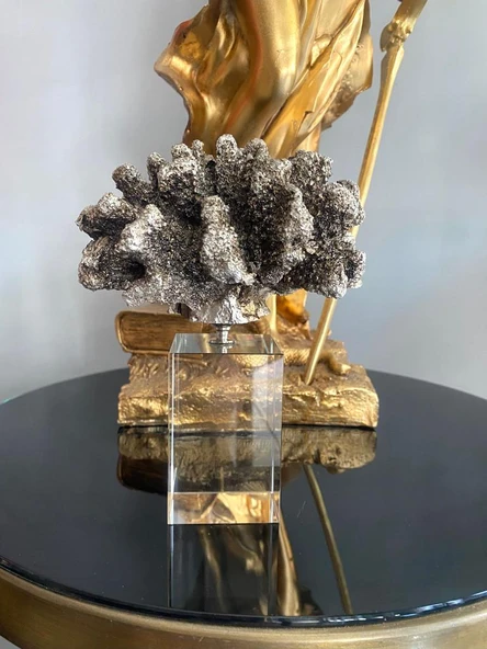 Krıstal Kaideli Mercan Biblo Gümüş - 2