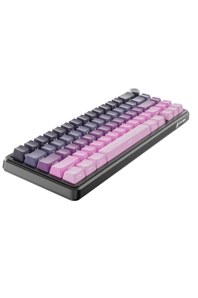 silabor Attack Shark X66 Kablosuz Mekanik Klavye Side Printed PBT Keycaps - 7
