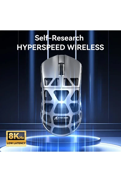 silabor ATTACK SHARK R3 Magnezyum Alaşımlı Oyun Faresi 8K - 4