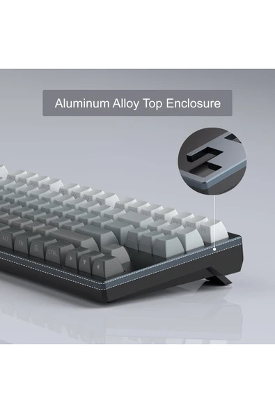 silabor Captain87 Rapid Trigger-alüminyum Kasa Manyetik Gaming Klavye Hall Effect - Resim 5