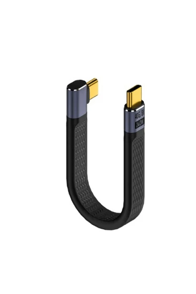 silabor Type-C To Type-C 40 GBPS 8K Kablo 240W Pd Hızlı Data Kablosu C-28 10 Cm