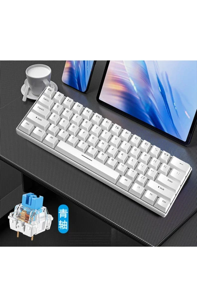 KEMOVE RGB %60 Küçültülmüş Mekanik RGB klavye ürün görseli 1