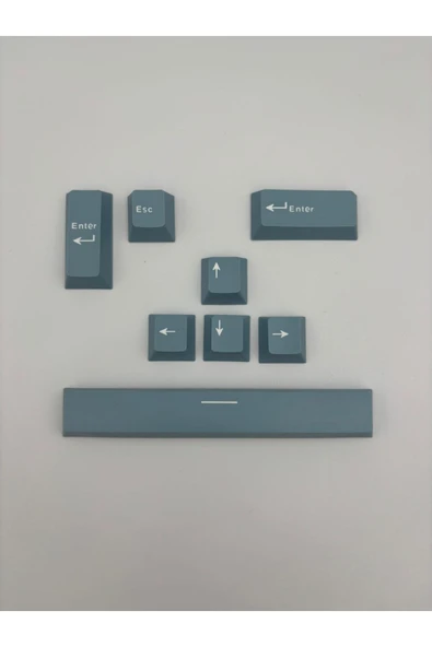 silabor 8 Tuş Keycaps PBT Tuş Takımı Mekanik Klavye Oyuncu Klavyesi Klavye Aksesuar - 4