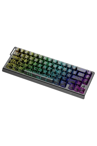 silabor X68PRO HE Wireless Kablosuz Rapid Trigger Snap Tap Hall Efect Keyboard Magnetic Switch - 2
