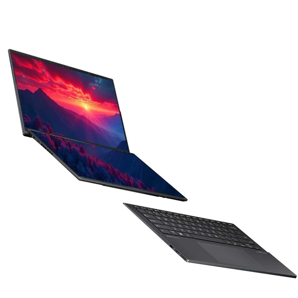 ASUS Zenbook Duo UX8406MA-DS00TT Ultra7 155H 16GB 1TBSSD 14" WUXGA Touch W11H Dizüstü Bilgisayar - 2