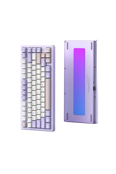 silabor Attack Shark X75 Full Kablosuz Mekanik Klavye - Alüminyum Gövde, RGB Aydınlatma ve Yüksek Performans - 2