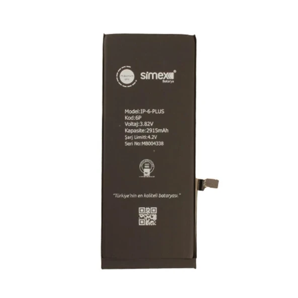 Simex iPhone 6 Plus Batarya 2915mAh - Resim 2