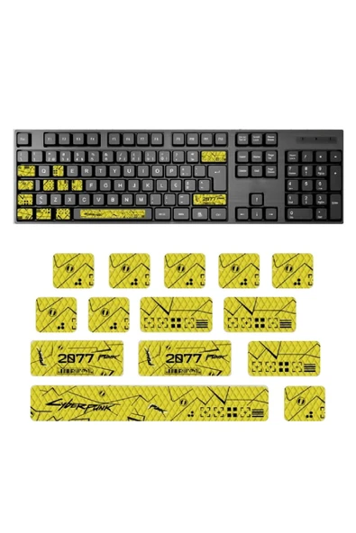 silabor Klavye Tape Kaymaz Bant Sticker Tün Modeller için uygun - 1
