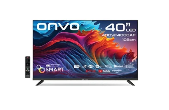 Onvo 40OVF4000AF Frameless Full HD 40" 102 Ekran Uydu Alıcılı Android Smart LED TV