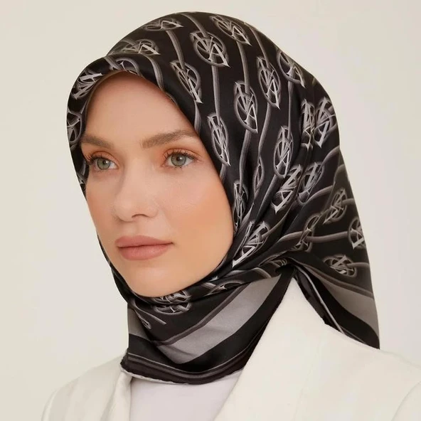 Armine E22KA8822D0304 Dj Saf İpek Eşarp 8822D (T)  (Nostalji Twill) ürün görseli