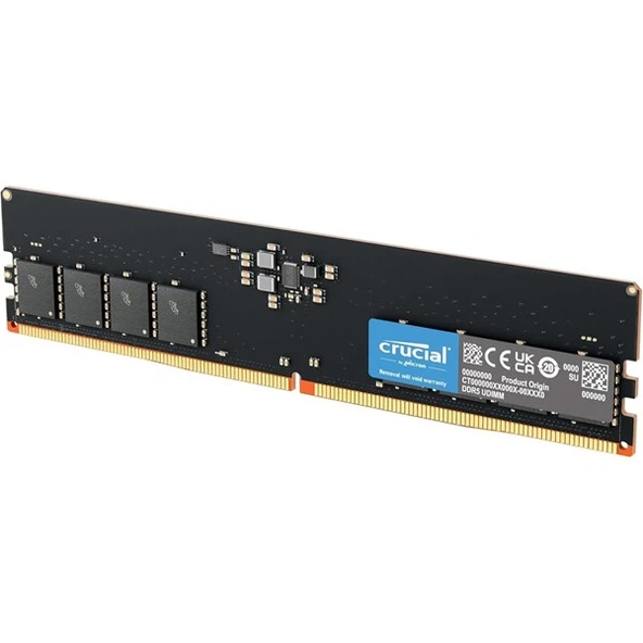CRUCIAL 16GB DDR5 5600MHZ CL46 PC RAM VALUE CT16G56C46U5 ürün görseli