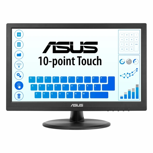 Asus VT168HR 15.6" 60Hz 5Ms VGA+HDMI HD TN Vesa Dokunmatik Monitör