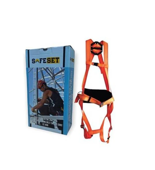 Safeset Paraşüt Tipi Tam Vücut Bel Destekli Kemer (Kutulu) - 2