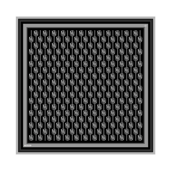 Armine E22KA8822D0304 Dj Saf İpek Eşarp 8822D (T)  (Nostalji Twill) - Resim 2