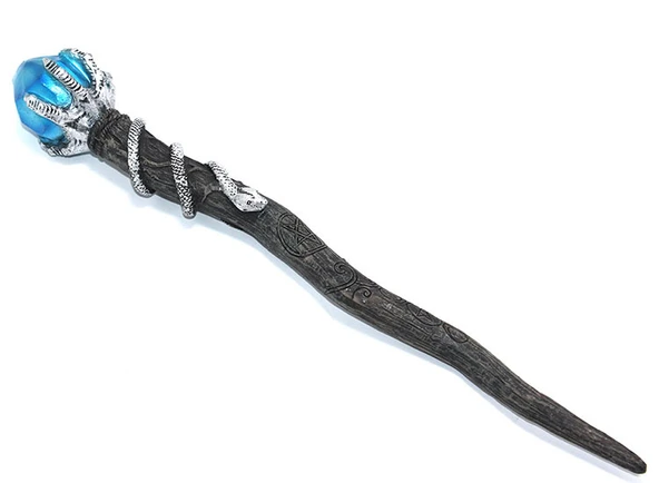 Polyester Sihirli Asa Model 3 Mavi Detaylı ürün görseli