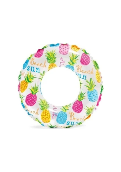 Intex Desenli Simit 61 Cm Çok Renkli