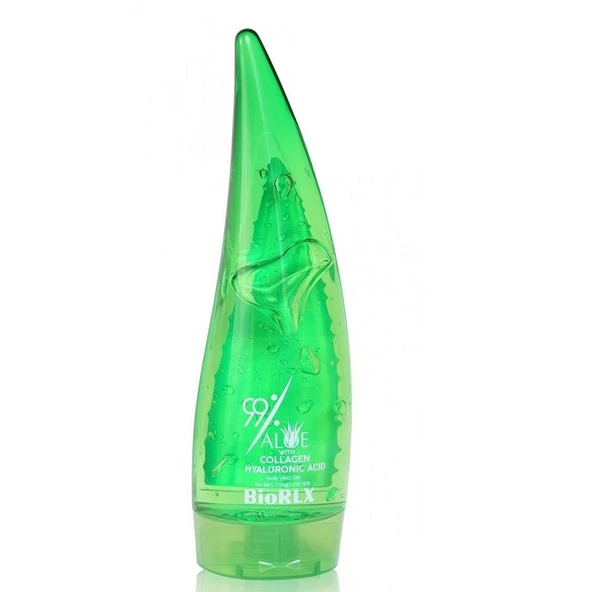 BioRLX 99Aloe Vera Jel 250 ml - Collagen Hyaluronik Asitli - 1