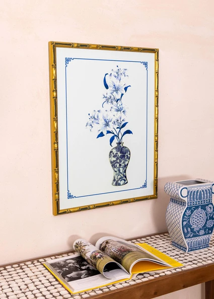 The Mia Floral Tablo 60x80x4 cm TBL0092 - 6