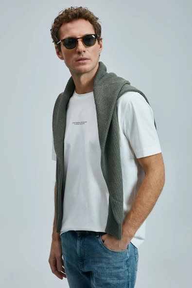 Lufian 111020242 Valor Modern Grafik T- Shirt Erkek Tişort - Resim 6