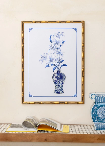 The Mia Floral Tablo 60x80x4 cm TBL0092 - 2