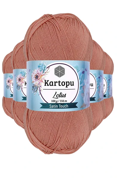 5 Adet Lotus Bikini Büstiyer Bluz Örgü İpi  K103 Pişmiş Ayva ürün görseli