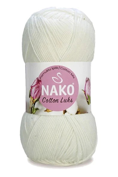5 Adet Cotton Lüks Yelek Tunik Kazak Bluz Hırka İpi Yünü Süt Beyaz 97570 - 2