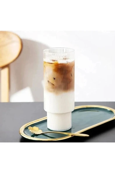 400 ML Isıya Dayanıklı Borosilikat Origami Stil Bardak - Borosilikat Bardak 1 Adet - Resim 5