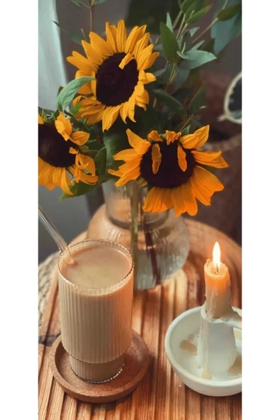 400 ML Isıya Dayanıklı Borosilikat Origami Stil Bardak - Borosilikat Bardak 1 Adet - Resim 4