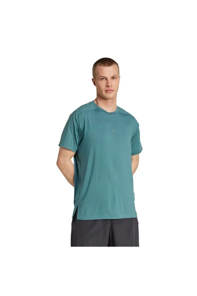 adidas Erkek  Yeşil  T-shirt PUREMOTION TEE JV9750 - 2