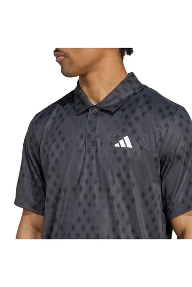adidas Erkek  Gri  Polo T-shirt CLUB GRAPH POLO JM1205 - 4