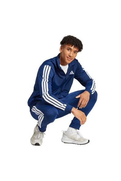 adidas Erkek  Mavi  Eşofman M 3S TR TT TS JI8859 - 6